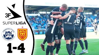 Sønderjyske Fodbold  Fc Nordsjælland 14 Highlights 3F Superliga [upl. by Aciretnahs430]