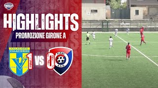 Calcio Promozione Gir A  VillacidreseCalcio Pirri 10 Highlights [upl. by Belloir486]