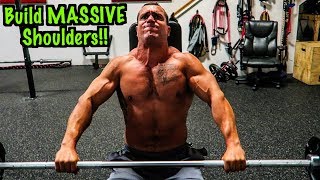 Advanced MASSIVE Shoulders Workout  Size AND Strength [upl. by Bury]