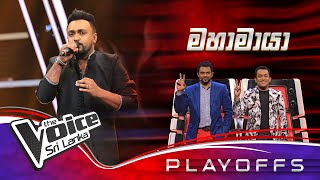 Prabodha Theekshana  Mahamaya මහාමායා  Playoffs  The Voice Sri Lanka [upl. by Jaquelyn]