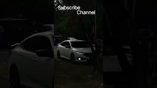 white Honda civic shortvideolikevideosubscribecommentery [upl. by Lynda]