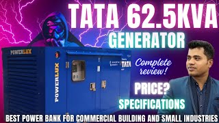 625 kva Silent Diesel Generator Specs amp Complete Review of Tata Power Generator [upl. by Aivle]