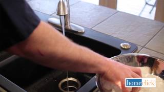 How to Sharpen Garbage Disposer Blades  Homeclick Pro Tip 11 [upl. by Heber]