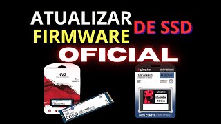 Como Atualizar Firmware de SSD Kingston de Maneira Oficial  Também Saber Se o SSD é Original ou Não [upl. by Fayola]