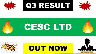 CESC Q3 Results 2024  CESC result today  CESC dividend 2024  CESC share latest news  CESC share [upl. by Ahsinal]