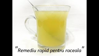 Remediu rapid pentru raceala [upl. by Tersina]