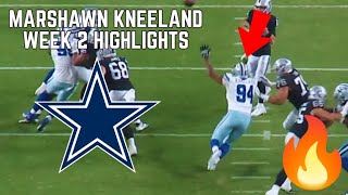 Marshawn Kneeland DISRUPTIVE Week 2 Highlights🔥 Cowboys Preseason 2024 [upl. by Atauqal]