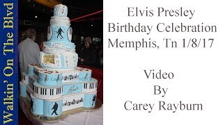 Elvis Presleys 82nd Birthday Celebration Proclamation Ceremony Jan 8 2017 Graceland [upl. by Ynnep]