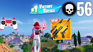 56 Elimination Solo Vs Squads Gameplay Wins NEW Fortnite Chapter 5 [upl. by Ducan]