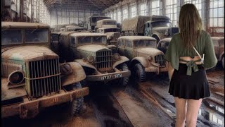 QUI A ABANDONNÉ TOUS CES VÉHICULES MILITAIRES ICI  😱 [upl. by Eylsel]