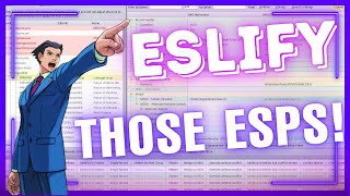 Go Beyond Skyrims Mod Limit  Converting ESPs to ESLs [upl. by Oirram]