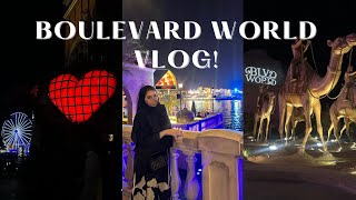 Boulevard World Vlog  فلوق بوليفارد وورلد 🎆🤍🛍️🪄 [upl. by Sclater]