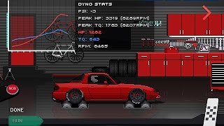 Pixel Car Racer  3300HP FR9 MIATA [upl. by Yednarb]