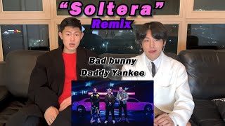 Soltera Remix Reacción por coreano  Bad Bunny  Daddy Yankee [upl. by Keverne]