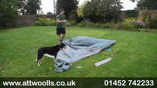 Vango Tiree 350 amp 500 Tent Pitching amp Packing Video [upl. by Landon939]