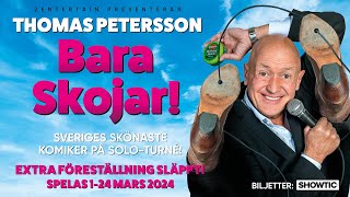 Thomas Petersson Bara Skojar Turné Trailer 2024 [upl. by Harlen268]