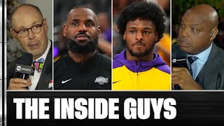 The Inside Crew Debate If Bronny James Is Ready For The League  NBA on TNT [upl. by Fania]