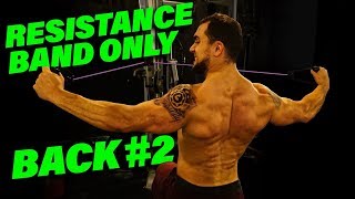 Intense 5 Minute Resistance Band Back Workout 2 [upl. by Rizzo]