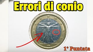 ERRORI di Conio Monete Euro  Error Coins € [upl. by Norward449]