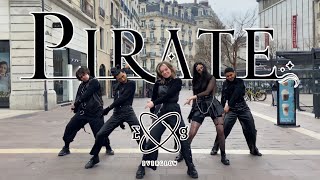 KPOP IN PUBLIC  ONE TAKE Everglow 에버글로우  Pirate Dance cover by GRAVITY Crew from France [upl. by Aehsan]