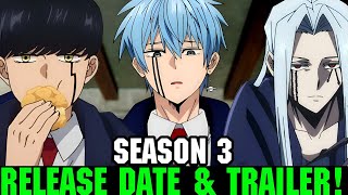 MASHLE SEASON 3 RELEASE DATE amp TRAILER [upl. by Luke203]