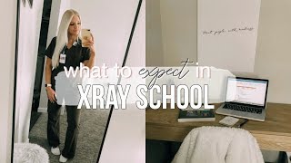 all about xray school application process clinical  first semester advice [upl. by Marlane]