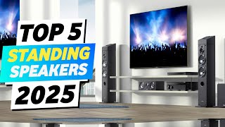 Top 5 Best Floor Standing Speakers 2025  Best Home Theater Speakers  Amazon Black Friday Deals [upl. by Ladiv813]