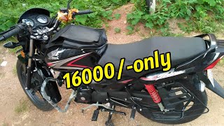 16000Honda CB shine bike for sale అమ్మబడును low prices single hand bike R1 Raitumitrudu [upl. by Nywg]