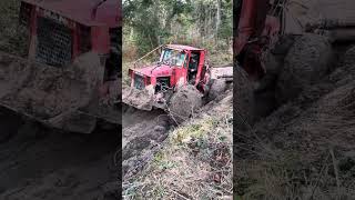 LKT TAF SKIDDER John Deere Tigercat Timberjack forestry forest moutains mountain mud logs [upl. by Mcintosh579]