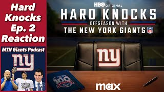 NY Giants Hard Knocks 2nd Episode Reaction [upl. by Naomi]