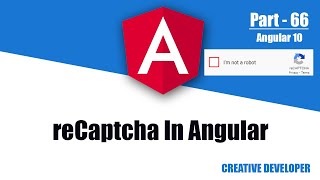 reCaptcha In Angular  Angular reCaptcha  Angular Tutorial  Angular  Captcha In Angular [upl. by Ggerk]