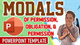 MODALS OF PERMISSION OBLIGATION AND PROHIBITION POWERPOINT TEMPLATE [upl. by Regnij]