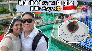 Again Hotel ରେ କଣ Surprise plan କରିଥିଲେ😍🇮🇩🇮🇩 [upl. by Epps]