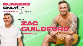 Zac Guildford former All Black released from home detention  Runners Only Podcast with Dom Harvey [upl. by Ashok712]