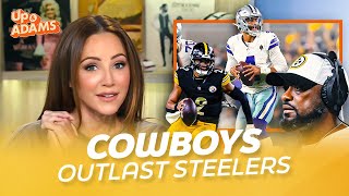 Cowboys Outlast Steelers Sunday Night Is it Russell Wilson Time at QB in Pittsburgh Kay Reacts [upl. by Martguerita]