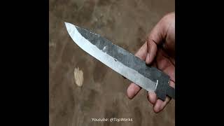 Incredible Process making Rambo knife [upl. by Robbert]