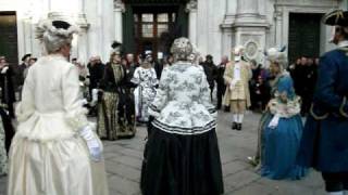 Venetian Traditional Dance in VeniceCarnival [upl. by Aicsila690]