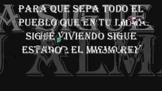 Pablo Montero  quotEscandaleraquot Letra [upl. by Aciretal]