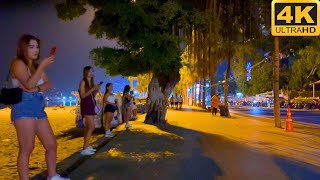 4K How is Thailand Now Pattaya Beach Road Freelancers [upl. by Ninel882]