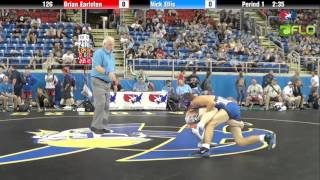 Cadet 126  Brian Earlston Pennsylvania vs Nick Ellis Indiana [upl. by Ahsenit107]