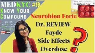 Neurobion Forte tablet  Dr Rupal Reviews  Uses Side effects  Vitamin B Complex MedKYC 9 [upl. by Trace20]