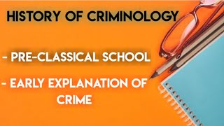 Early explanation of crime HindiUrdu  History of Criminology  Supernatural approach [upl. by Kezer]