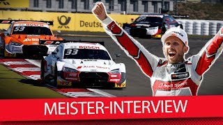 DTMChampion 2019 Rene Rast verrät sein MeisterGeheimnis Interview [upl. by Edeline]