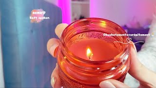 ASMR fr 🔊 chuchotementscrépitement🕯️ soft spoken 🤍 fall vibes 🍂🥮 [upl. by Reel]