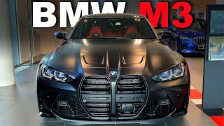 2024 BMW M3 Competition  Exterior amp Interior 4K [upl. by Enitsirhc942]