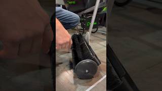 Mechanical Push Broom That Makes Cleaning EASY cleaning innovation shorts [upl. by Einaj]