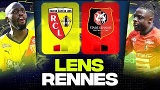 🔴 LENS  RENNES  Enorme choc à Bollaert   rcl  srfc   LIGUE 1  LIVEDIRECT [upl. by Matty]