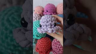 Présentation de mes poulpes au crochet 🐙 [upl. by Joung]