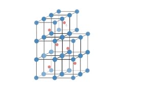 The Calcium Fluorite ceramic Ionic crystal structure [upl. by Cann]