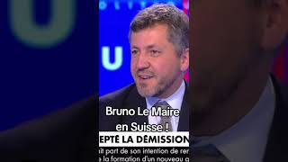 Écoutez ce qu’il dit sur Bruno Lemaire 🤔 shortvideo macron lepen lfi melenchon rn [upl. by Lilla]